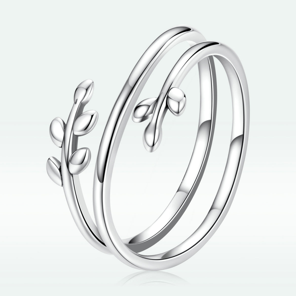 Anillo de plata de ley 925 oxidada para mujer