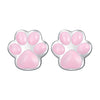 925 Sterling Silver Enamel Black Gold Plated Earrings for Women