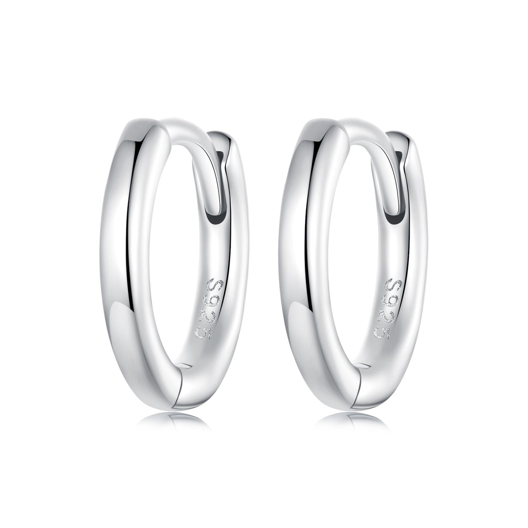 925 Sterling Silver & White Gold Plated Earrings for Women