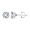925 Sterling Silver Moissanite 0.50 Carat Earrings for Women