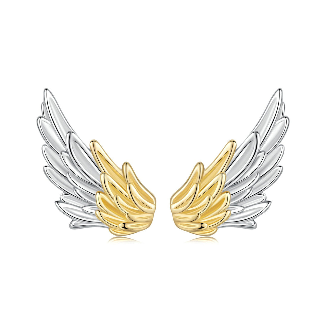 925 Sterling Silver Earrings with White Gold Plating for Women