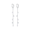 S925 Sterling Silver Pavé Setting CZ Earrings for Women