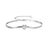 925 Sterling Silver Pavé CZ Bracelet for Women