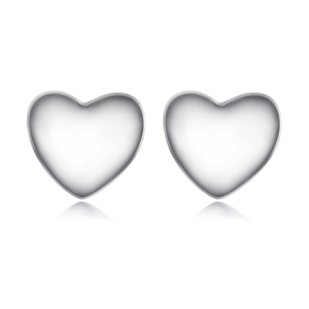 999 Platinum-Plated S925 Silver Earrings