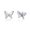 925 Sterling Silver Earrings in Oxidized Finish; 1.0*1.4cm Size for Women