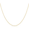925 Sterling Silver Gold Plated 40cm Necklace for Women