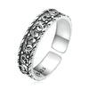 925 Oxidized Silver 0.5cm Ring