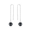 925 Sterling Silver Earrings with Quality Shell Pearl for Women