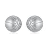 925 Sterling Silver Plated White Gold Earrings