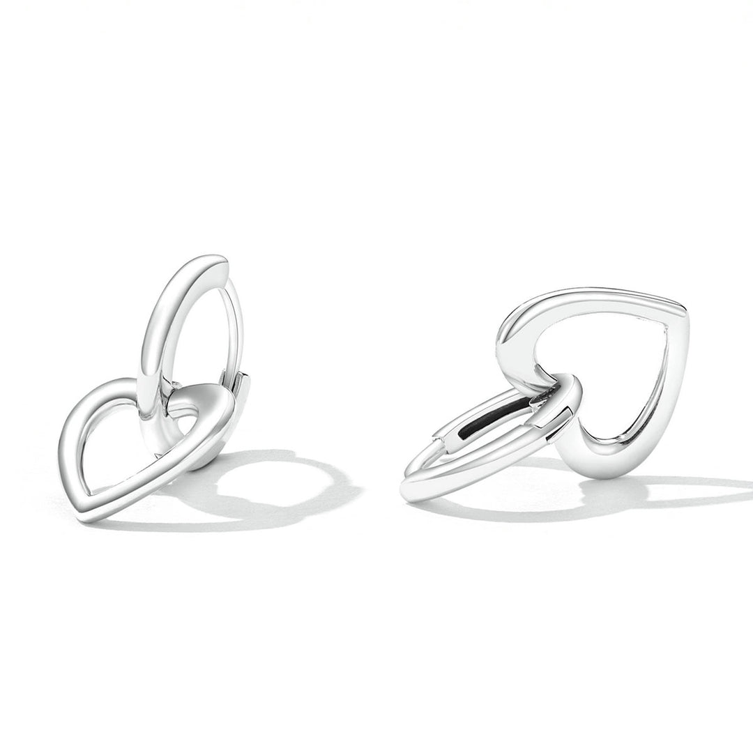 925 Sterling Silver Earrings for Women - Oxidized - 1.9x1.2cm