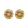 925 Sterling Silver Enamel & Glass Earrings for Women