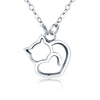 925 Sterling Silver Adjustable Necklace 38-45cm