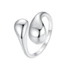 925 Sterling Silver Plated Gold Ring for Women