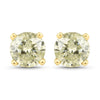 1.15 Carat Genuine LB Diamond 14K Yellow Gold Earrings
