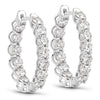 2.52 Carat Genuine Lab Grown Diamond 14K White Gold Earrings