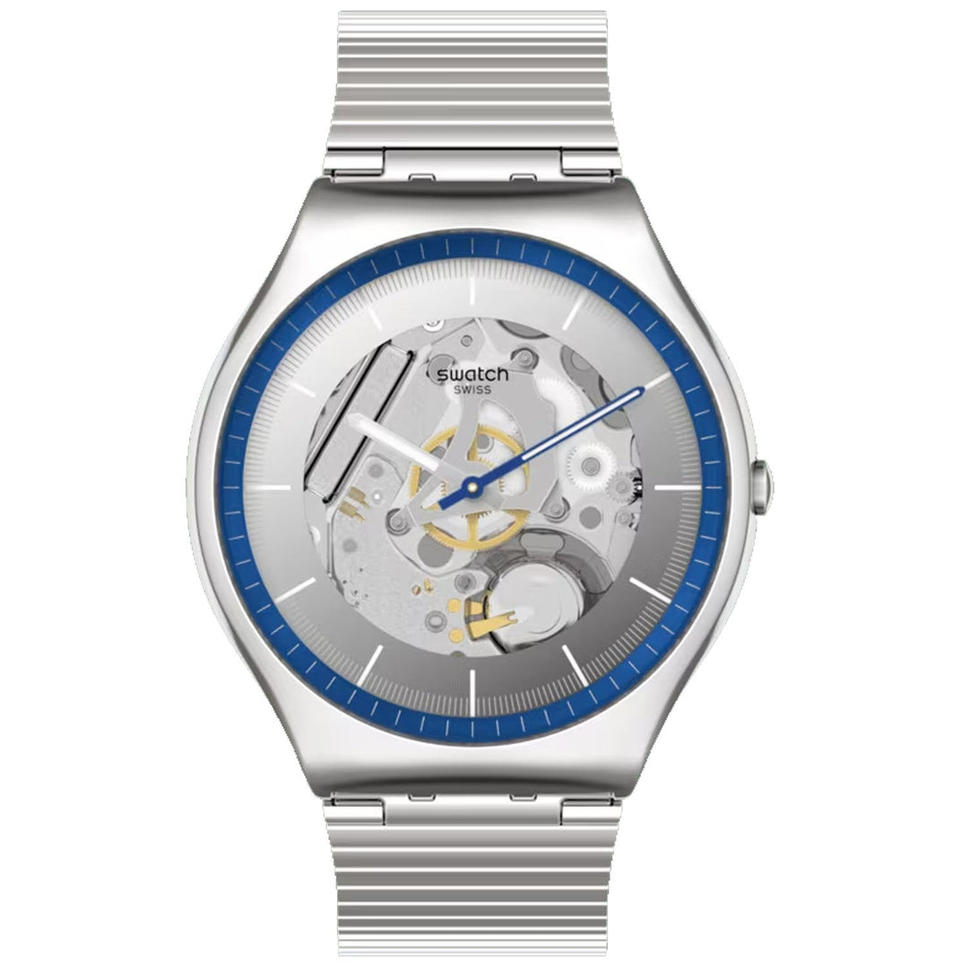 Swatch Men's Skin Monthly Drops Ringing in Blue