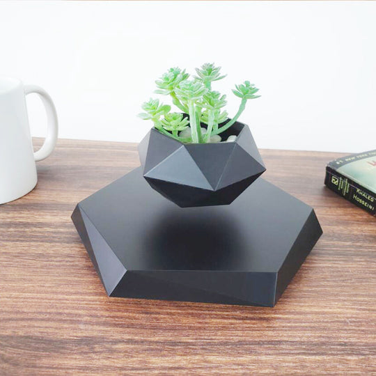 Floating Magnetic Levitating Flower Pot - Bonsai Air Plant - Modern Creative Decor & Gift