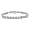 .925 Sterling Silver 1.0 cttw Diamond 