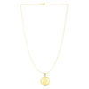 14k Yellow Gold Tree of Life Locket Necklace