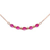 .73ct Ruby Diamond Fashion Pendants 10KT Rose Gold