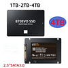 Высокоскоростной 2,5-дюймовый твердотельный накопитель SATA3 | Конструкция 870 EVO V-NAND | Различные емкости