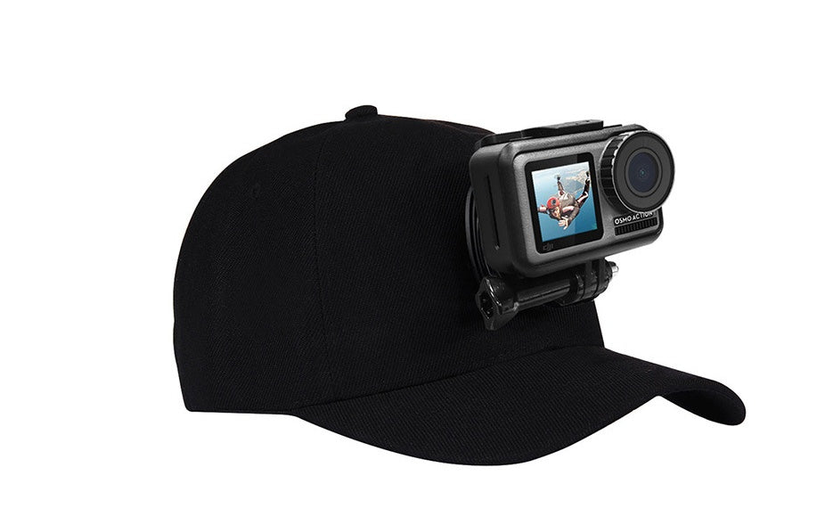 GoPro Cap with Action Camera Base Connection - For DJI Osmo Series, Insta360 Ace, etc.