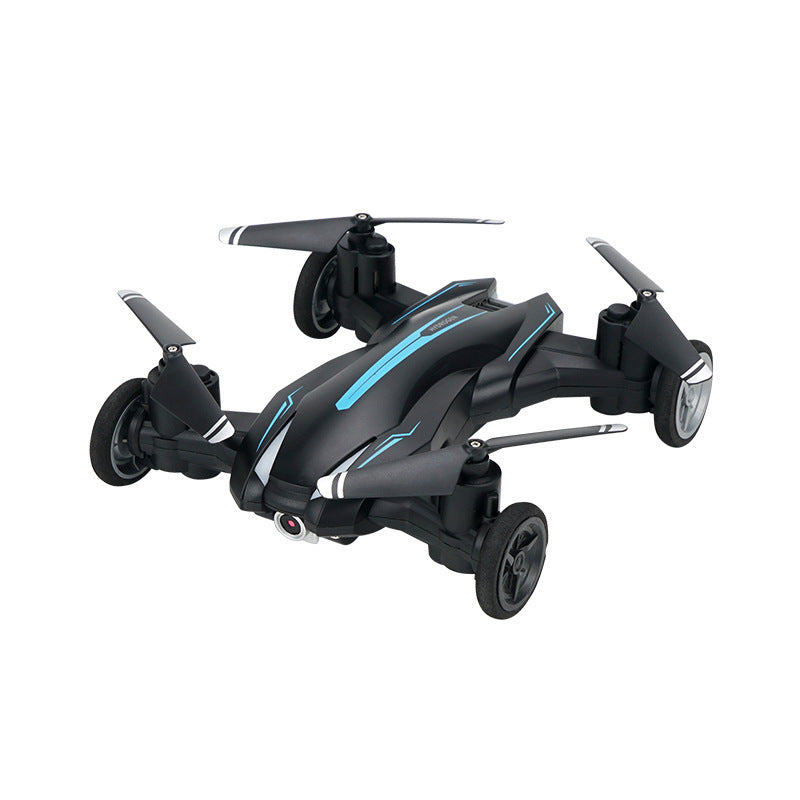 Wireless R/C Air-Land Aircraft with Built-in Live Camera - 360 Flips, Altitude Hold, Dual Mode