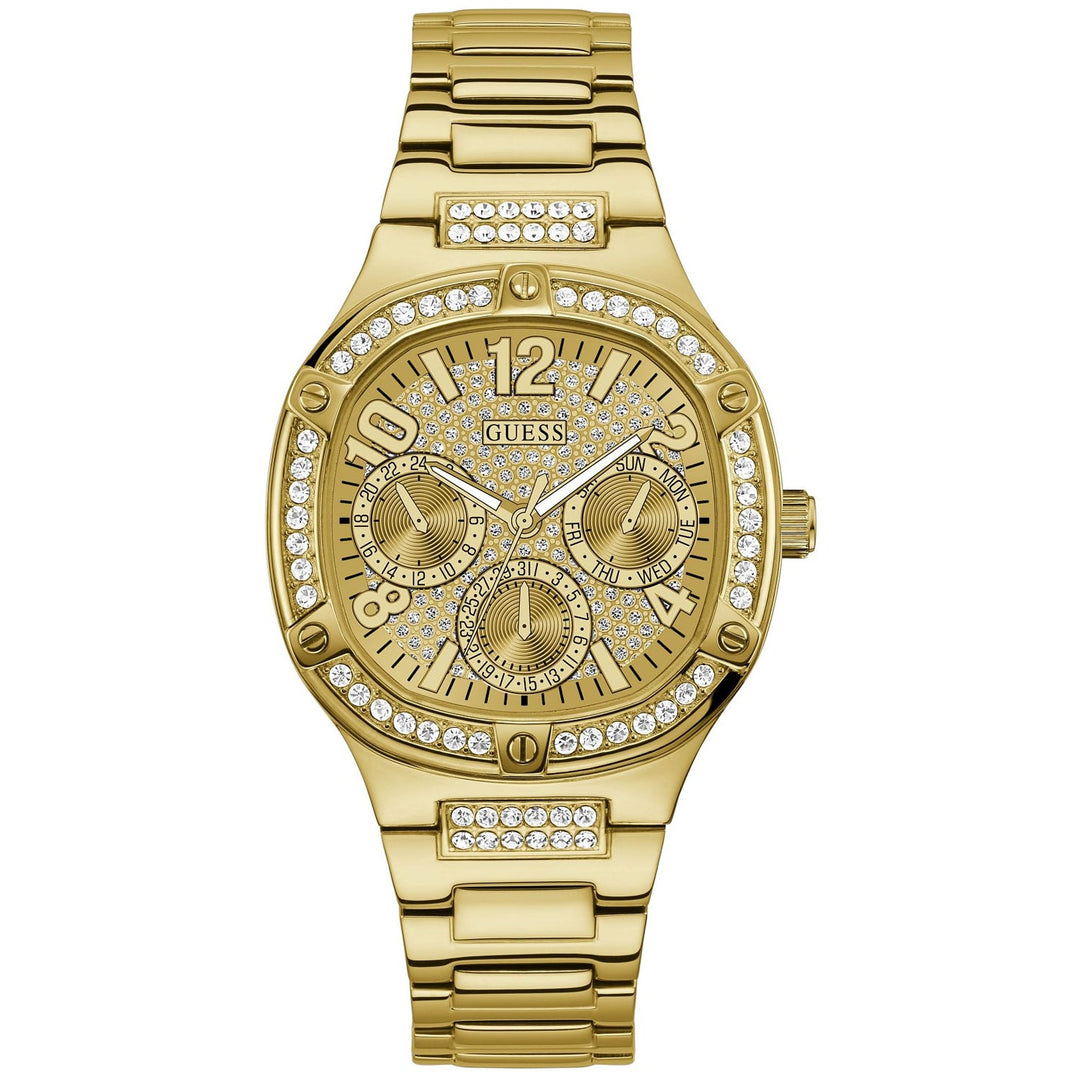 Guess Reloj multifunción dorado para mujer