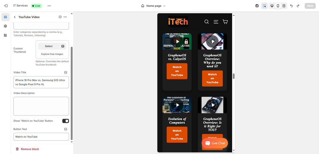 Advanced YouTube Gallery - Showcase Your Videos with Categories & Custom Layouts