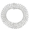 Pulsera de tenis de oro blanco de 14 quilates con diamantes de laboratorio