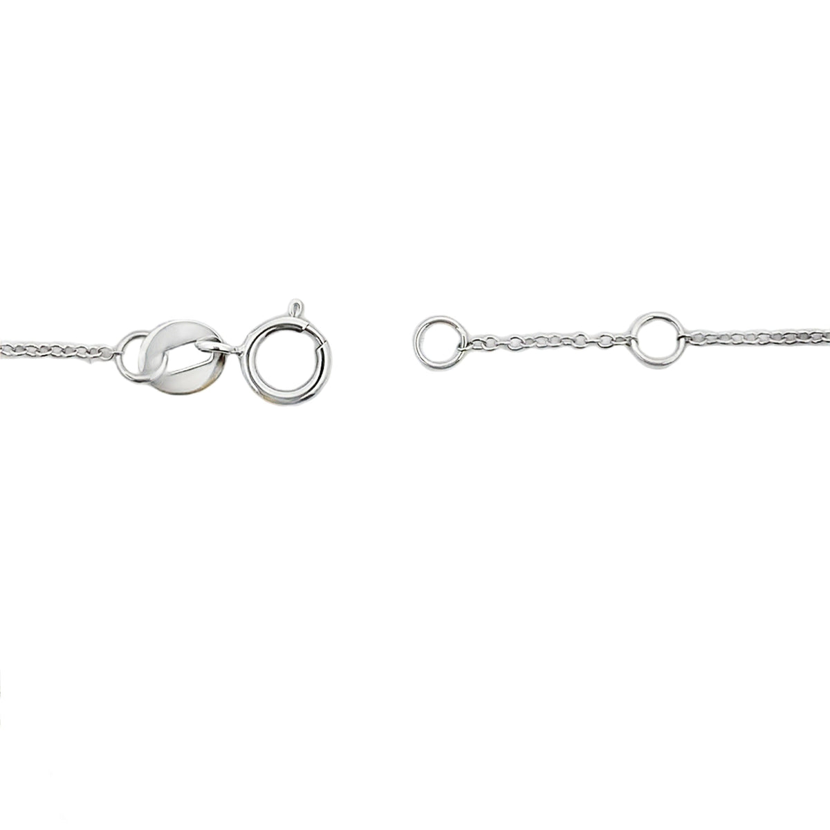 Pulsera de oro blanco de 14 quilates con diamantes y rubí auténtico de 0,66 ct