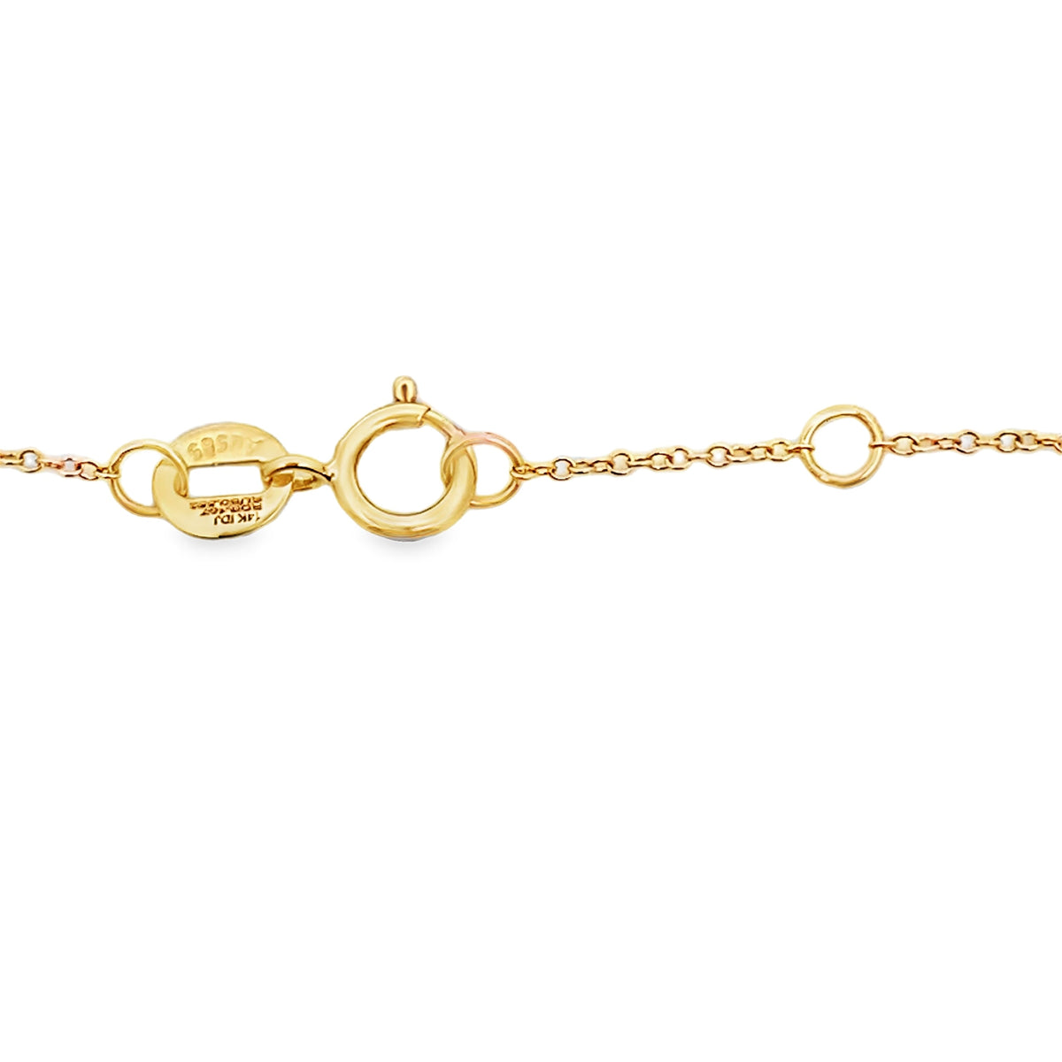 Auténtico brazalete de rubí y diamantes de 0,66 ct, oro amarillo de 14K