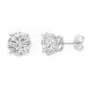 3.00ct Lab Grown Diamond Stud Earrings 14KT White Gold