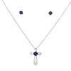 Genuine Created Sapphire Jewelry sets Sterling Silver