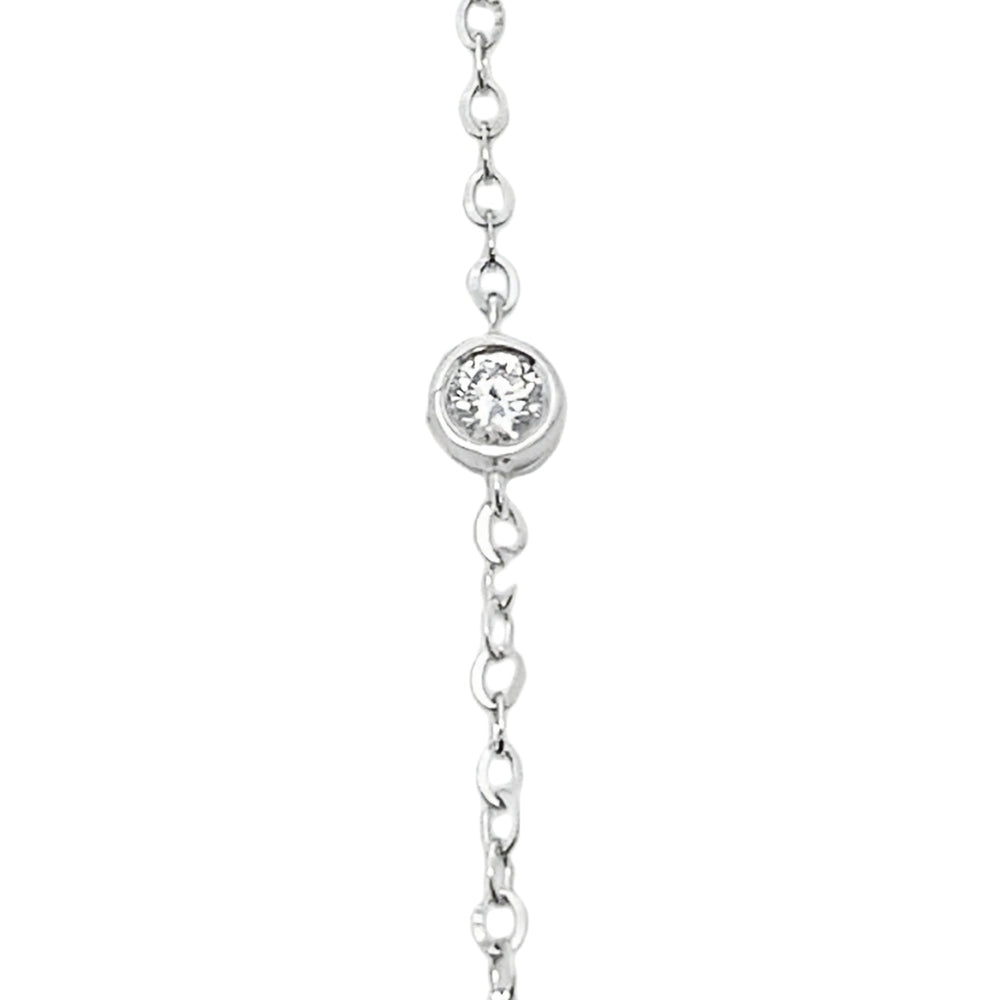 .38ct Lab Grown Diamond Bracelet 14KT White Gold