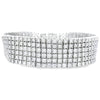 Genuine 20.00ct Diamond Tennis Bracelet 14KT White Gold