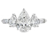 1.50ct Lab Grown Diamond 3 Stone Ring 14KT White Gold