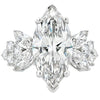 7.08ct Lab Grown Diamond Eng Only 14KT White Gold