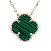 Natural Malachite Fashion Pendants Sterling Silver