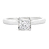 Diamante natural de laboratorio cultivado de .50ct Oro Blanco de 10KT