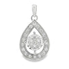 Genuine .25ct Diamond Fashion Pendants 10KT White Gold