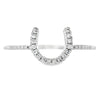 Natural .10ct Diamond Ring 14KT White Gold
