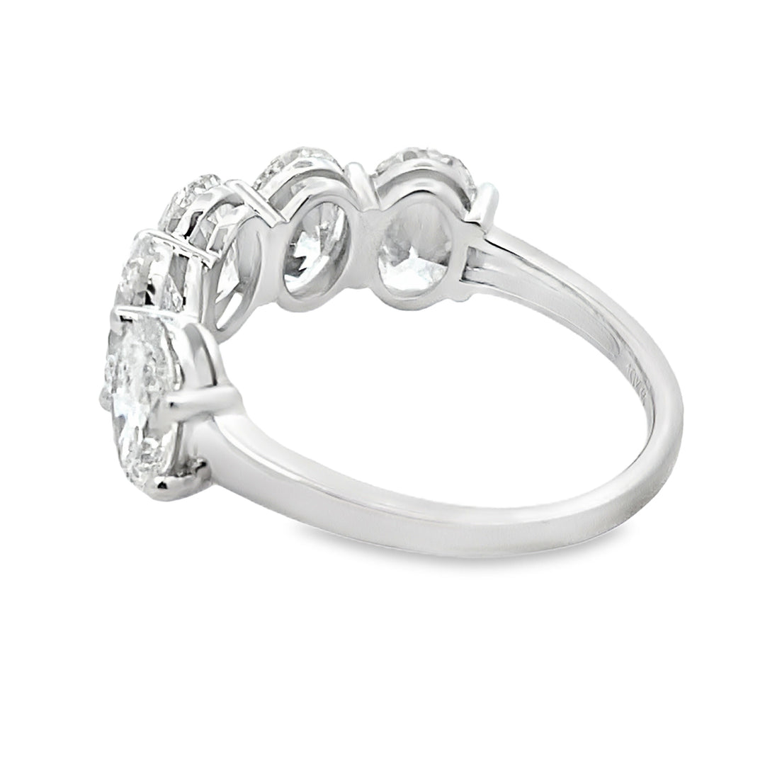 Lab Grown Diamond Wedding Band Ring 10KT White Gold