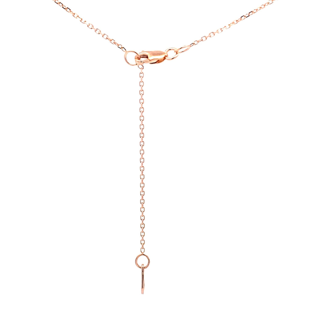 .73ct Ruby Diamond Fashion Pendants 10KT Rose Gold