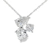 Lab Grown Diamond Fashion Pendants 14KT White Gold