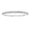 Genuine .13ct Diamond Wedding Band Ring 10KT White Gold