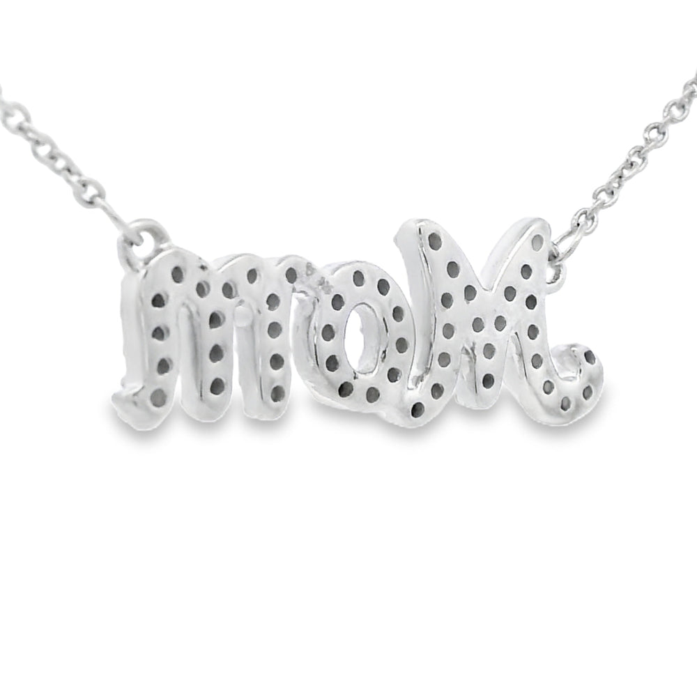 Colgantes de moda de plata de ley con diamantes auténticos de 0,25 ct