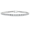 Lab Grown Diamond Tennis Bracelet Sterling Silver