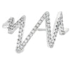 Genuine .15ct Diamond Ring 14KT White Gold