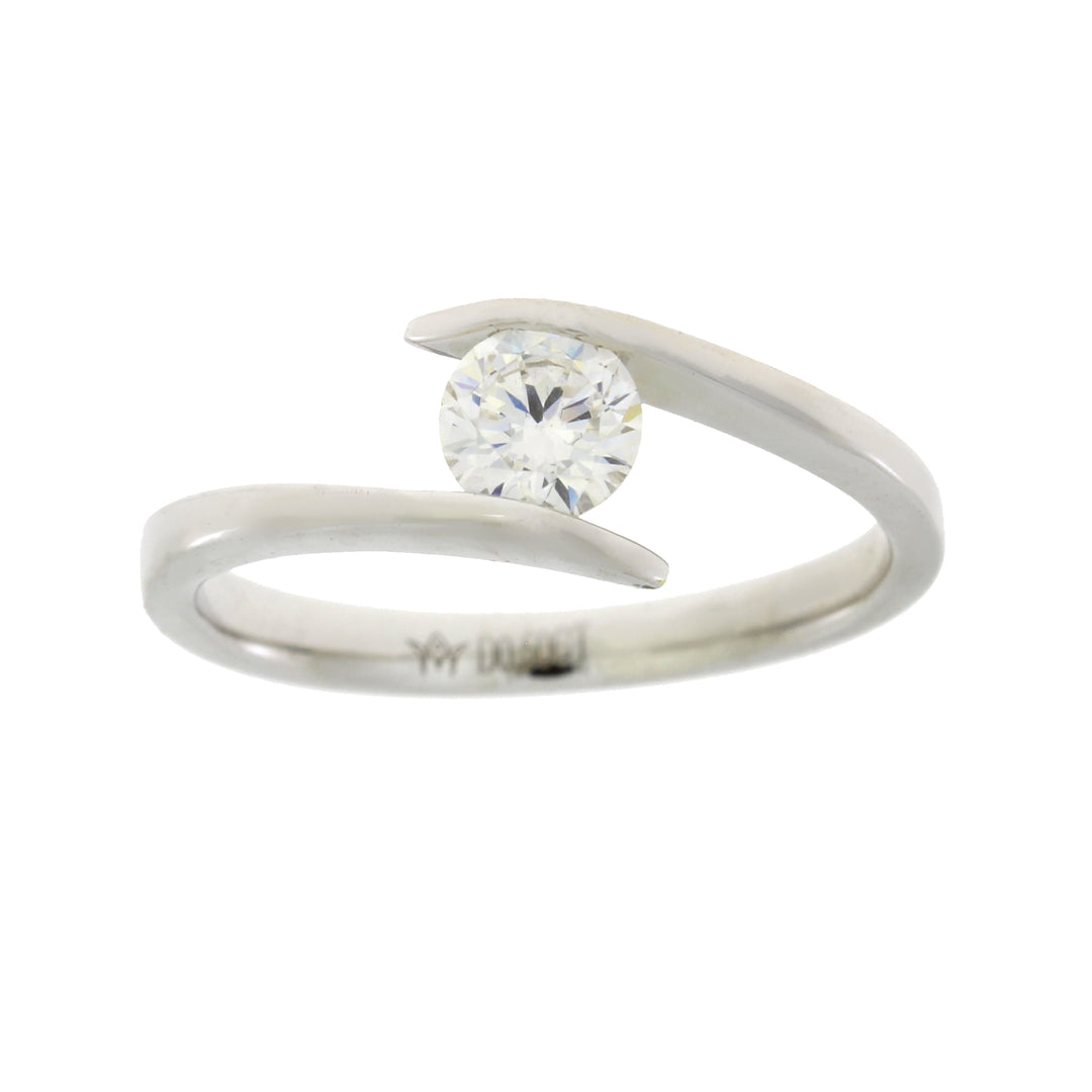Natural Cubic Zirconium  Sterling Silver